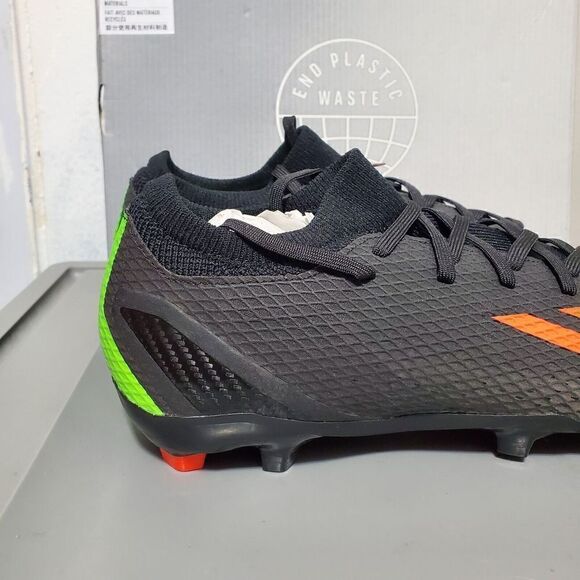 Adidas X Speedportal.3 FG Men's Sz 8.5 'Black Solar Red' GW8453 Soccer Cleats - Picture 8 of 13